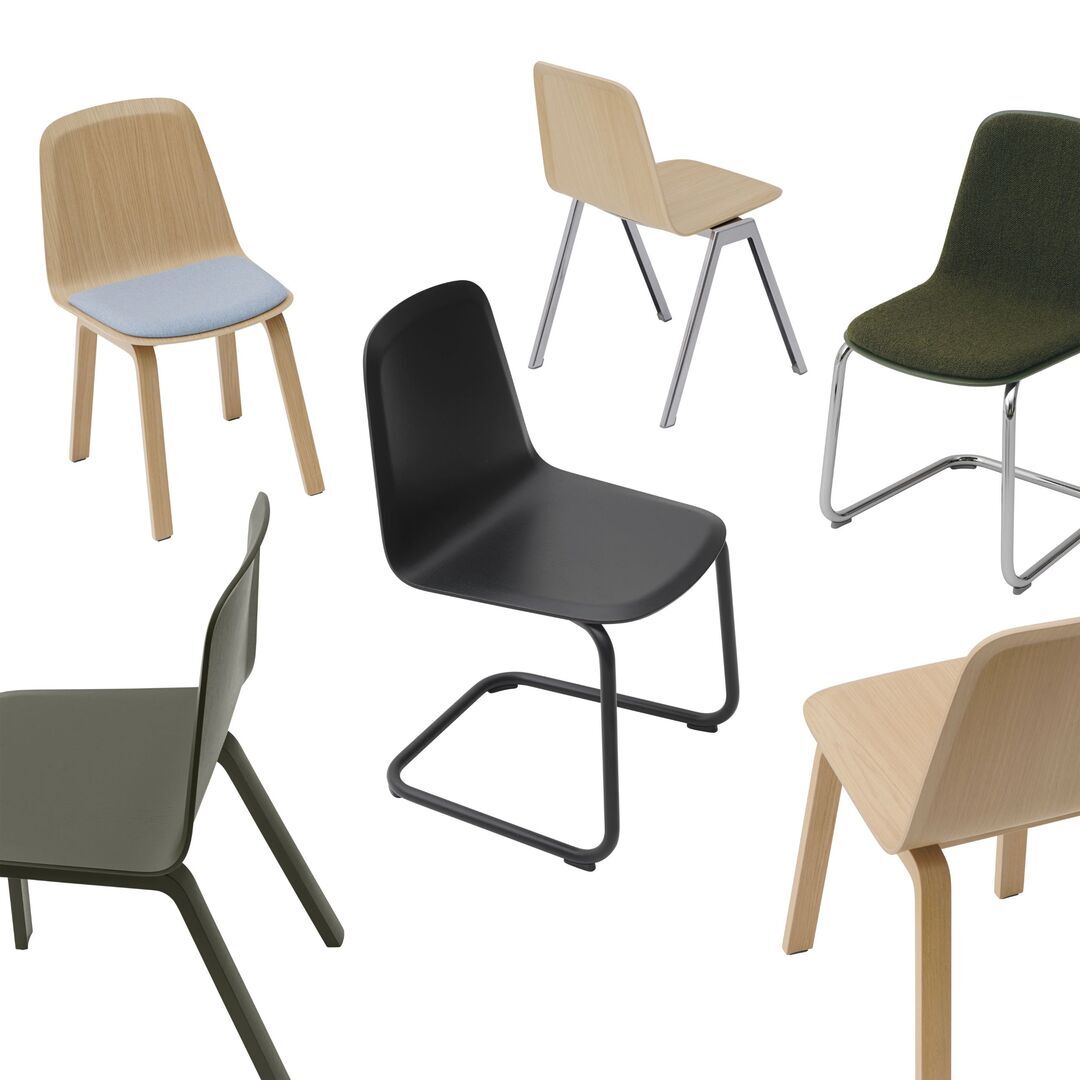 Holzstuhl Brink von Muuto