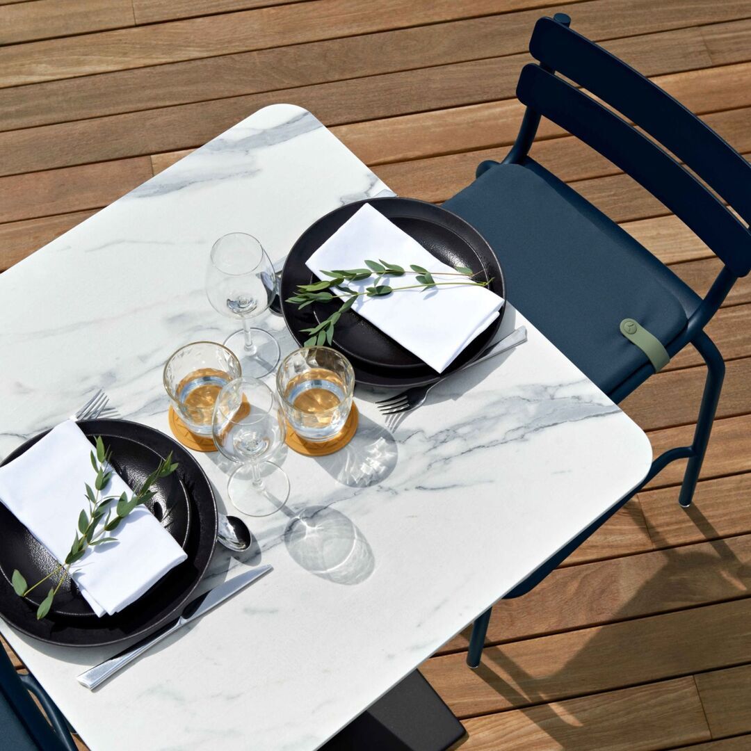 Fermob Outdoor Sitzkissen Bistro Color Mix 41 x 38 cm von Fermob