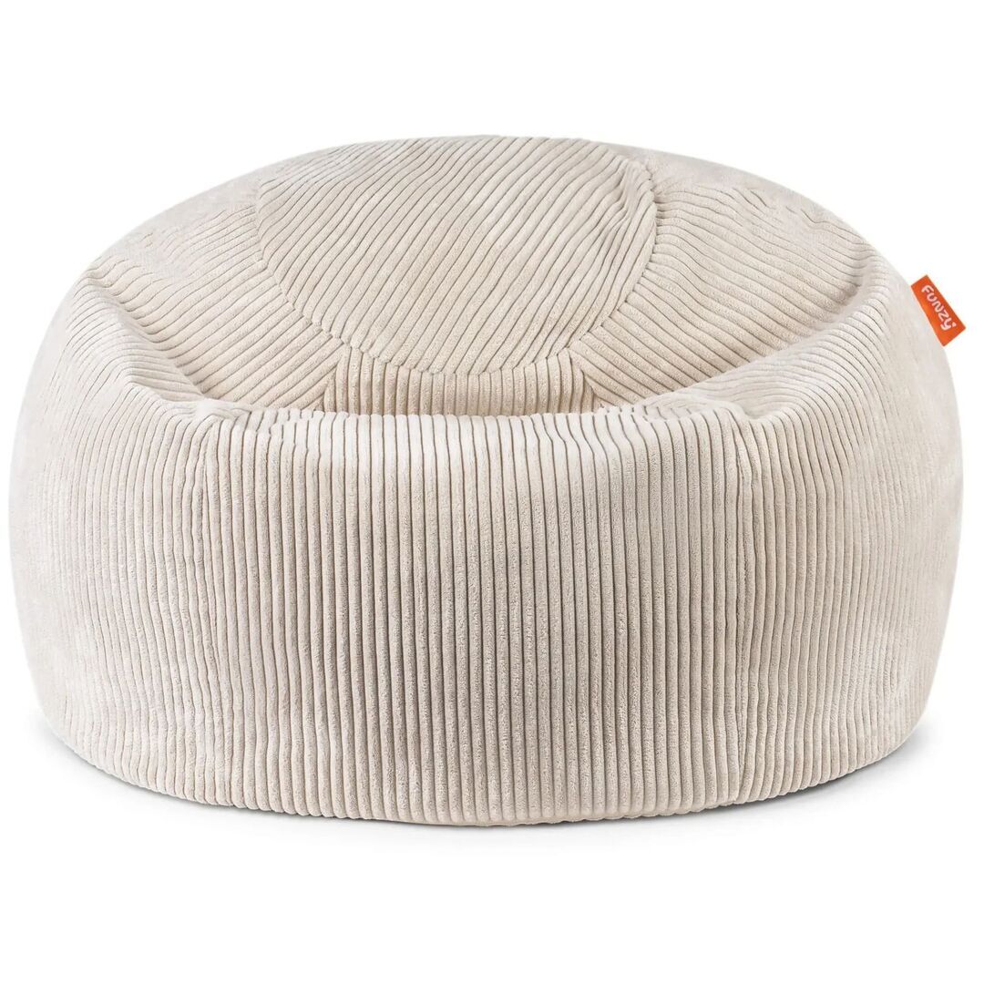 Funzy Kids Sitzsack von Funzy Cord Creme Beige
