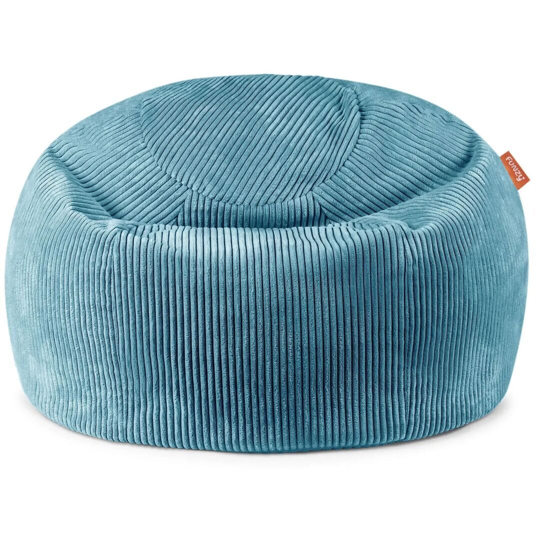 Funzy Kids Sitzsack von Funzy Cord Lagune Blau