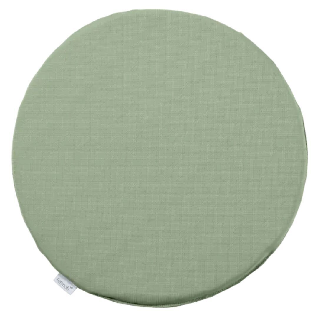 Fermob Outdoor Sitzkissen Color Mix von Fermob Mandelgrün 77, Ø: 43 cm 