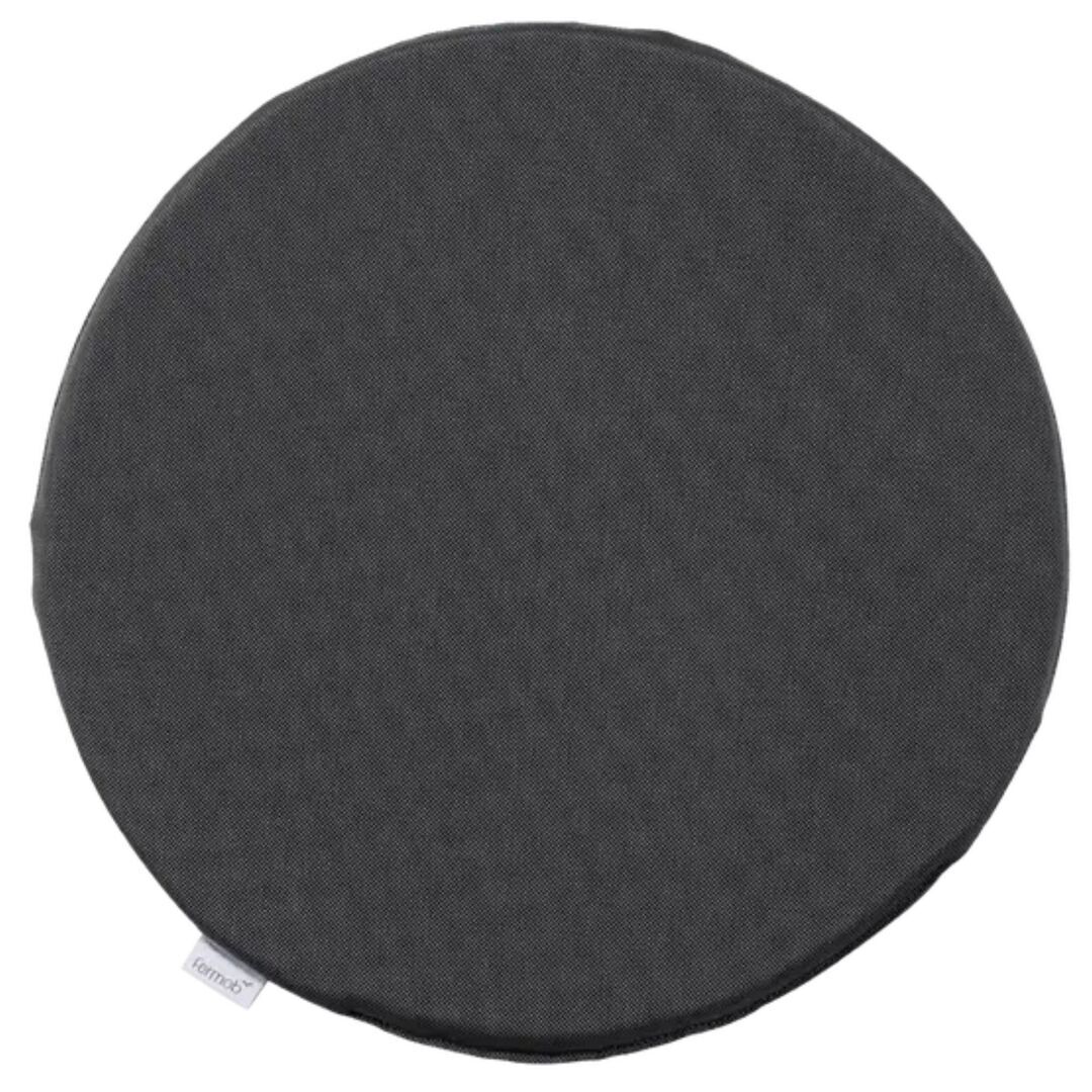 Fermob Outdoor Sitzkissen Color Mix von Fermob Nachtgrau 75, Ø: 43 cm 