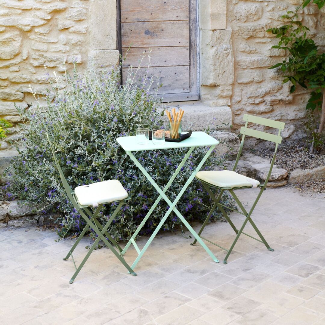 Fermob Outdoor Sitzkissen Bistro Color Mix 38 x 38 cm von Fermob