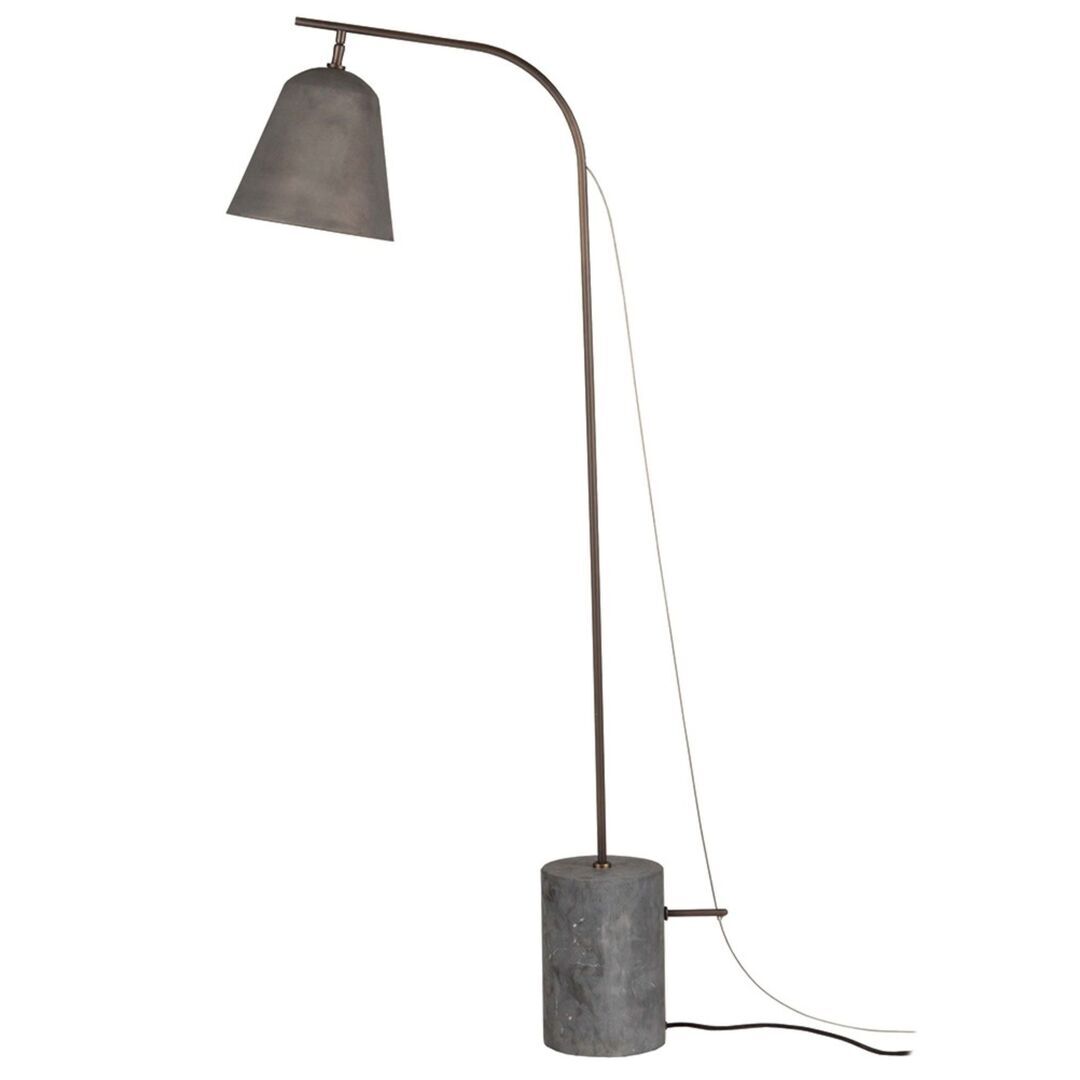 Norr11 Line One Aluminium oxidiert - Messing oxidiert - Marmor grau