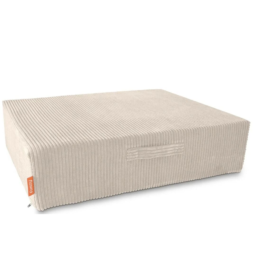 Funzy Hüpfpolster von Funzy Cord Creme Beige