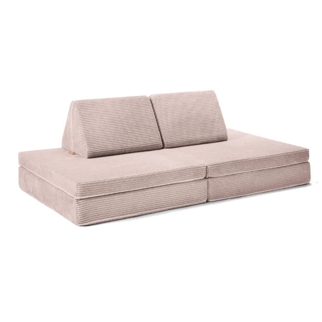 Funzy Spielsofa von Funzy Cord Kirschblüte Rosa
