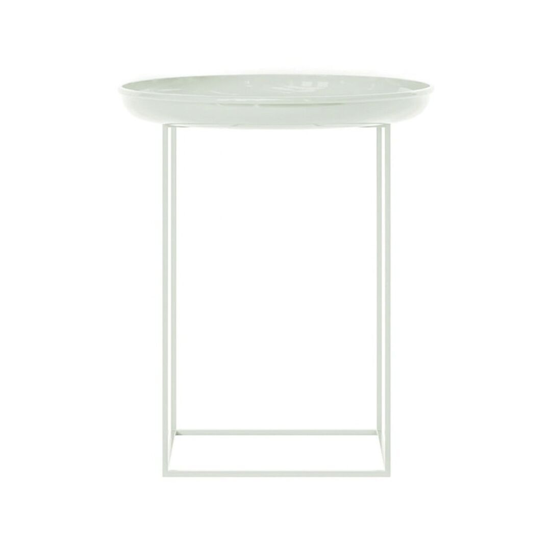 Norr11 Duke Table Lacquered Mineral, Ø: 45 cm