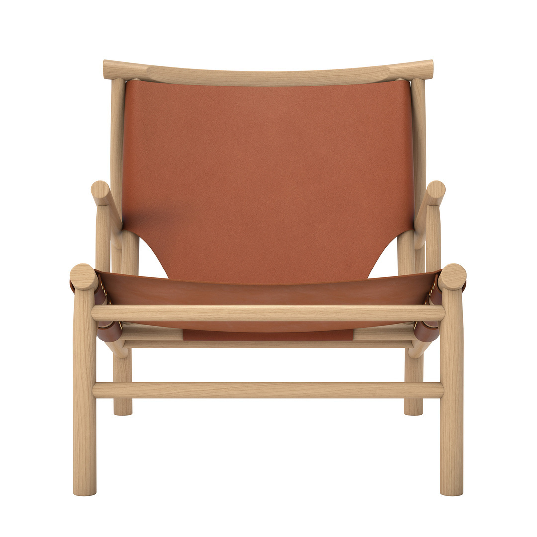 Lounge-Sessel Samurai mit Leder von Norr11