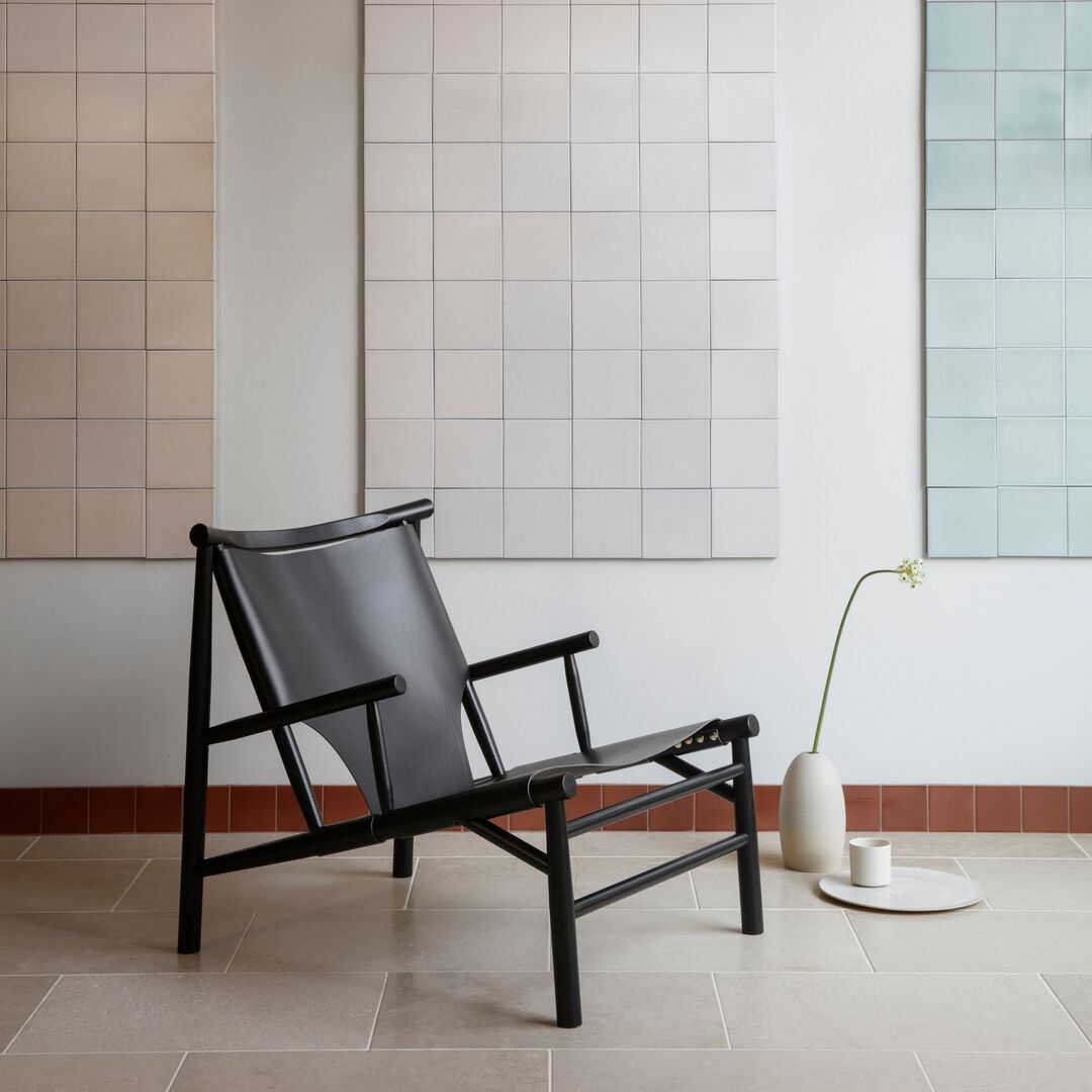 Lounge-Sessel Samurai mit Leder von Norr11