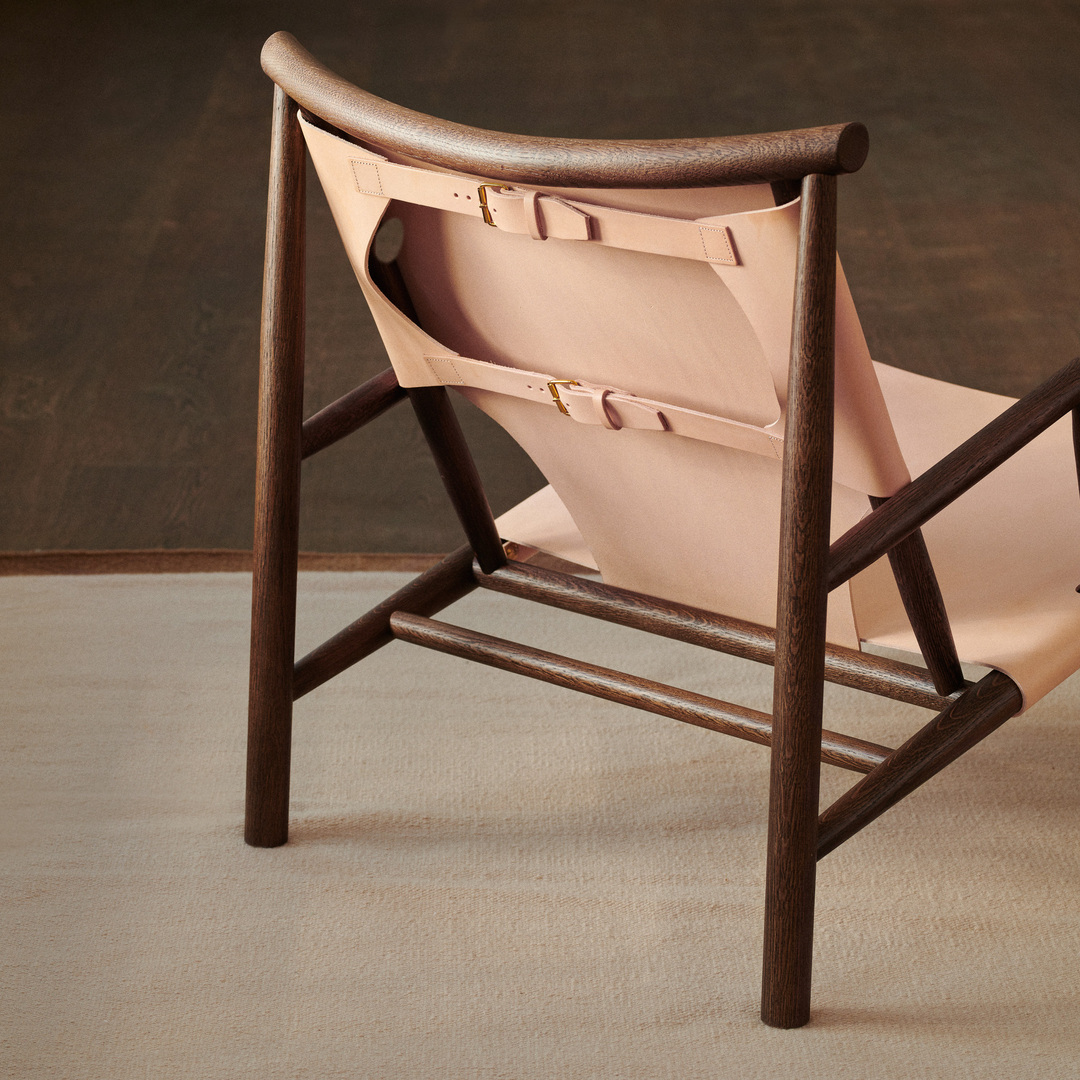 Lounge-Sessel Samurai mit Leder von Norr11