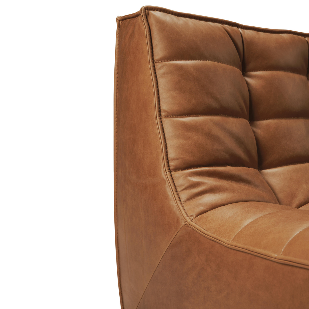 Ethnicraft N701 Modulsofa 2 Sitzer Old Saddle Leather