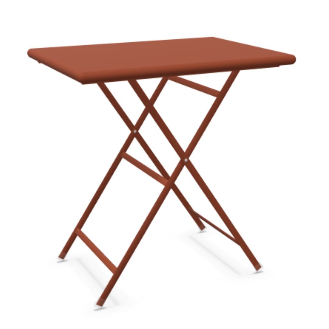 Emu Klapptisch Arc En Ciel 70x50 von Emu 26 Ahorn Rot