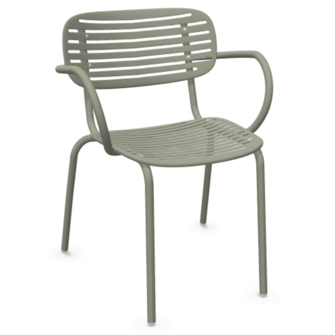 Emu Armlehnstuhl Mom 4er Set von Emu 37 Grau/Grün