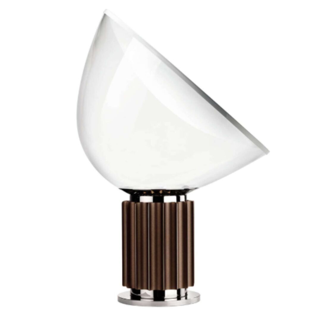 Flos Tischleuchte Taccia LED Bronze