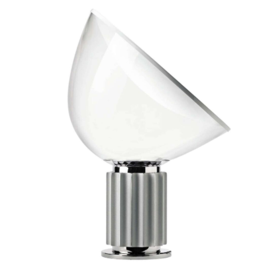 Flos Tischleuchte Taccia LED Silber