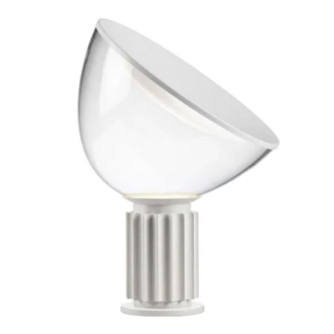 Flos Tischleuchte Taccia LED Matt Weiss