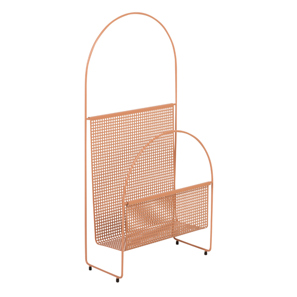 Graphic newspaper rack