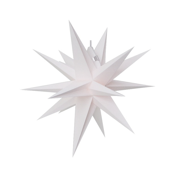 Sternenleuchte aus Papier