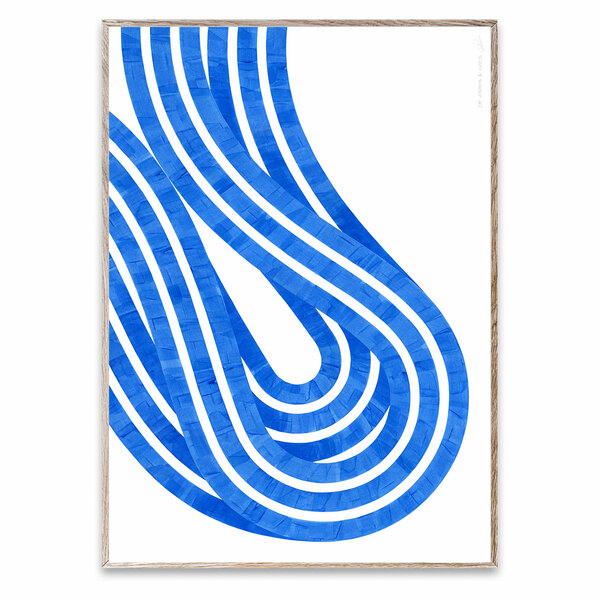 Art Print Entropy Blue 02