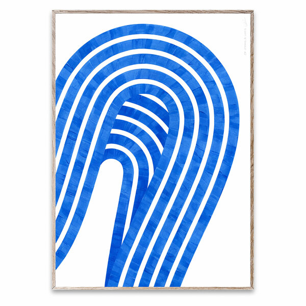 Art Print Entropy Blue 01