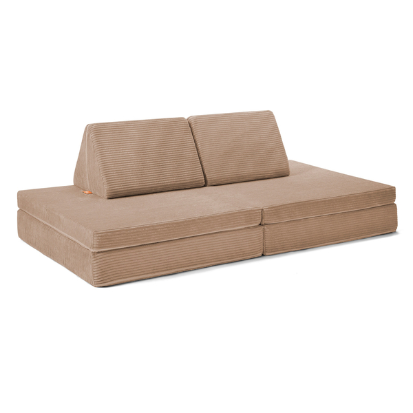 Play sofa Cord Caramel Brown from Funzy