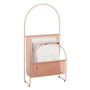 Graphic newspaper rack