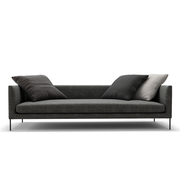 Pièce unique: Nordic restraint: Sofa 'Blade'
