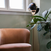Floor lamp Multi-Lite in brass