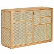 Sideboard Air mit geflochtenen Türen