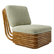 Lounge Chair Bohemian 72 aus Rattan