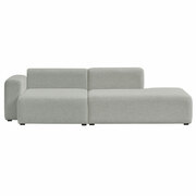 2.5 seater sofa 'Mags Soft' / low armrest left
