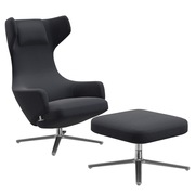 Grand Repos & Ottoman von Vitra in Ledervarianten