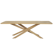 Rechteckiger Massivholztisch Mikado von Ethnicraft