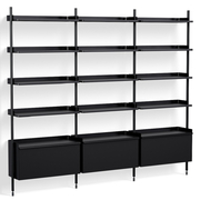 Shelving system Pier Combination 123 - 3 Pier by Hay