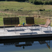Lounge Gartenbank Traverse von Hay