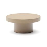 Runder Couchtisch Aiguablava von Kave Home aus Zement