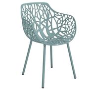 Lagerverkauf: Forest Armlehnstuhl in Pastell Hellblau von Fast