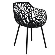 Lagerverkauf : Forest - Fauteuil noir de Fast