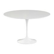 Table de salle à manger ronde Saarinen pour l'extérieur de Knoll International