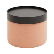 Small stool with tray Drum by Softline