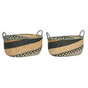 Cable baskets in a set of 2 from Hübsch