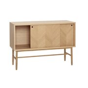 Herringbone Kommode Sliding Doors von Hübsch