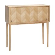 Herringbone console table Sliding Doors by Hübsch