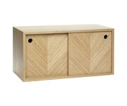 Herringbone shelf from Hübsch