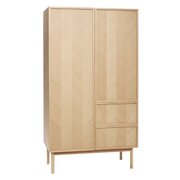 Herringbone Kleiderschrank Large von Hübsch