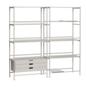 Kumo Shelf Unit Line shelf from Hübsch