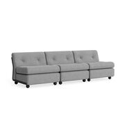 Fauteuil modulable 3 places Amanta par Hay