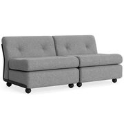 Fauteuil modulable 2 place Amanta par Hay