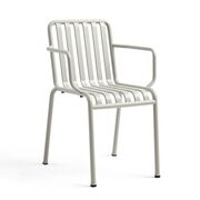 Vente de stock : Chaise d'extérieur Palissade avec accoudoirs en Sky Grey de Hay