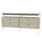 String Furniture System Schlafzimmer G